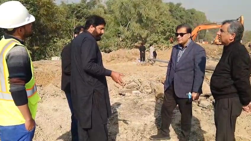 CDA Chairman at Shaheen Chowk