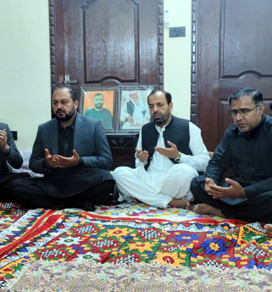 Relief,Compensation Package for Tarlai Kalan Victims started with distribution of cheques by Syed Zeeshan Ali Naqvi, Focal Person to PM