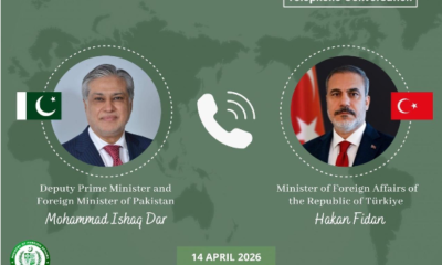 Foreign Minister Ishaq Dar and Turkish Foreign Minister