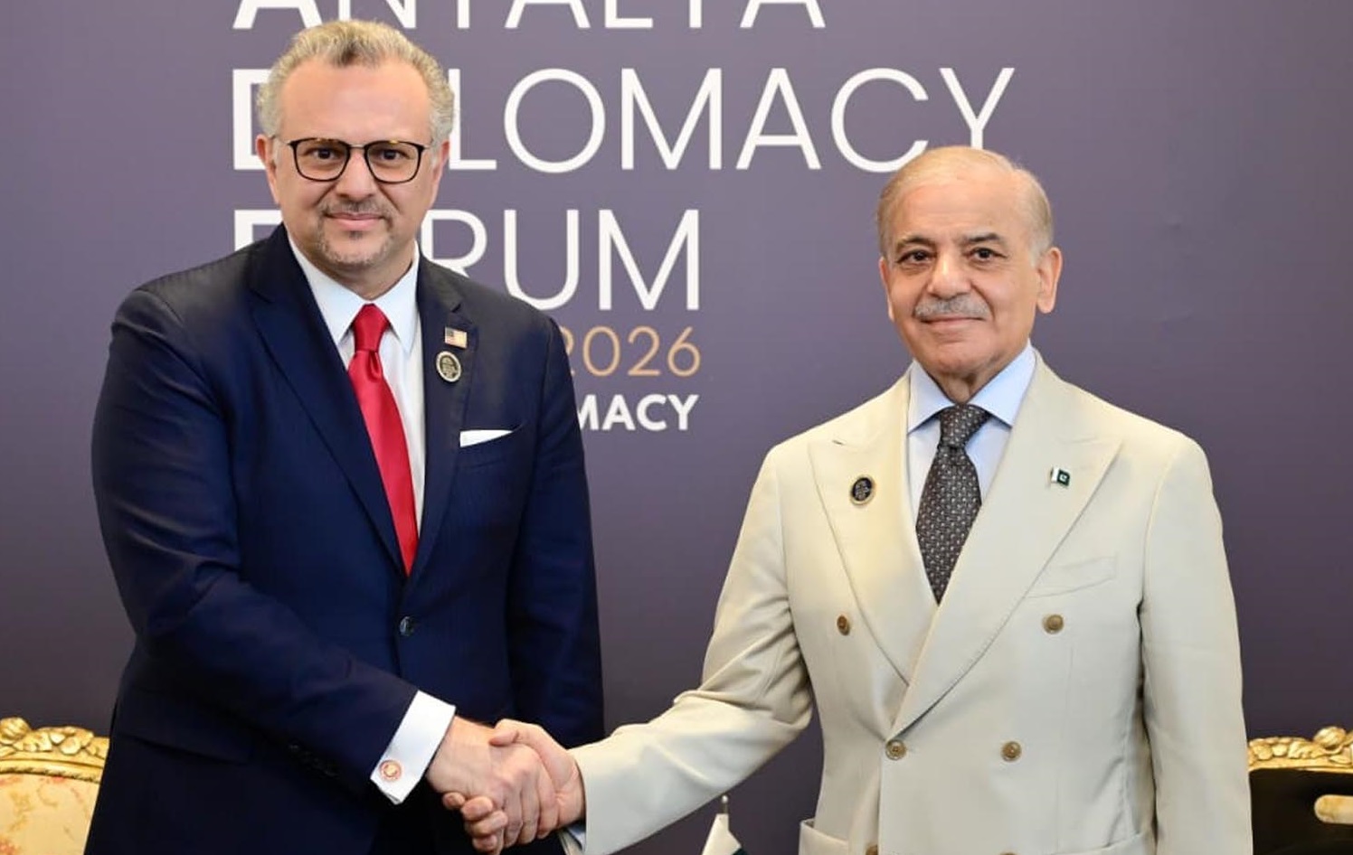 Senior Advisor to US President for Arab and African Affairs Mr Massad Boulos calls on PM Shehbaz Sharif