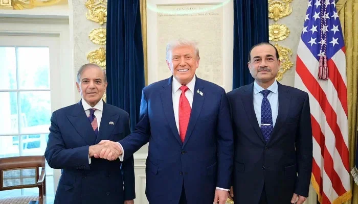 TRUMP, PAKISTAN PM AND FIELD MARSHALL