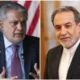 Abbas-Araqchi and ishaq dar