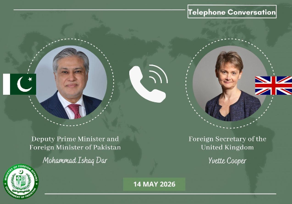 FM Dar, UK Foreign Secretary