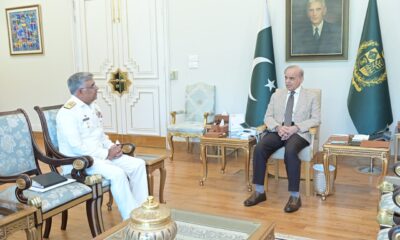 Naval chief and PM Shehbaz