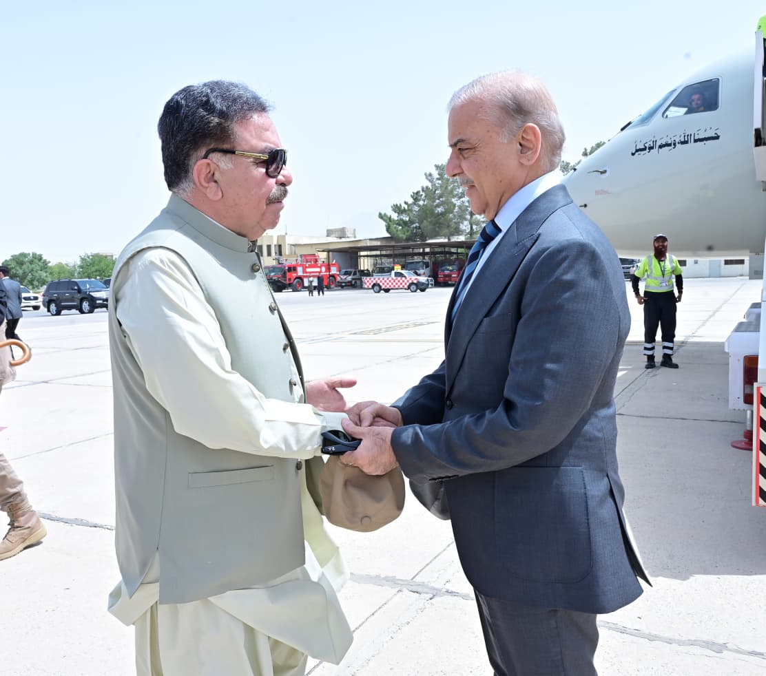 PM shahbaz sharif in Quetta