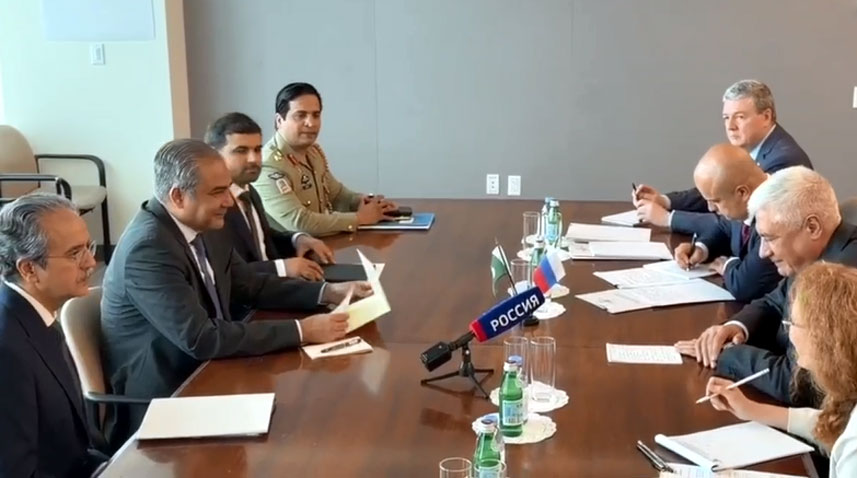 Mohsin Naqvi, held a meeting with Russian Interior Minister