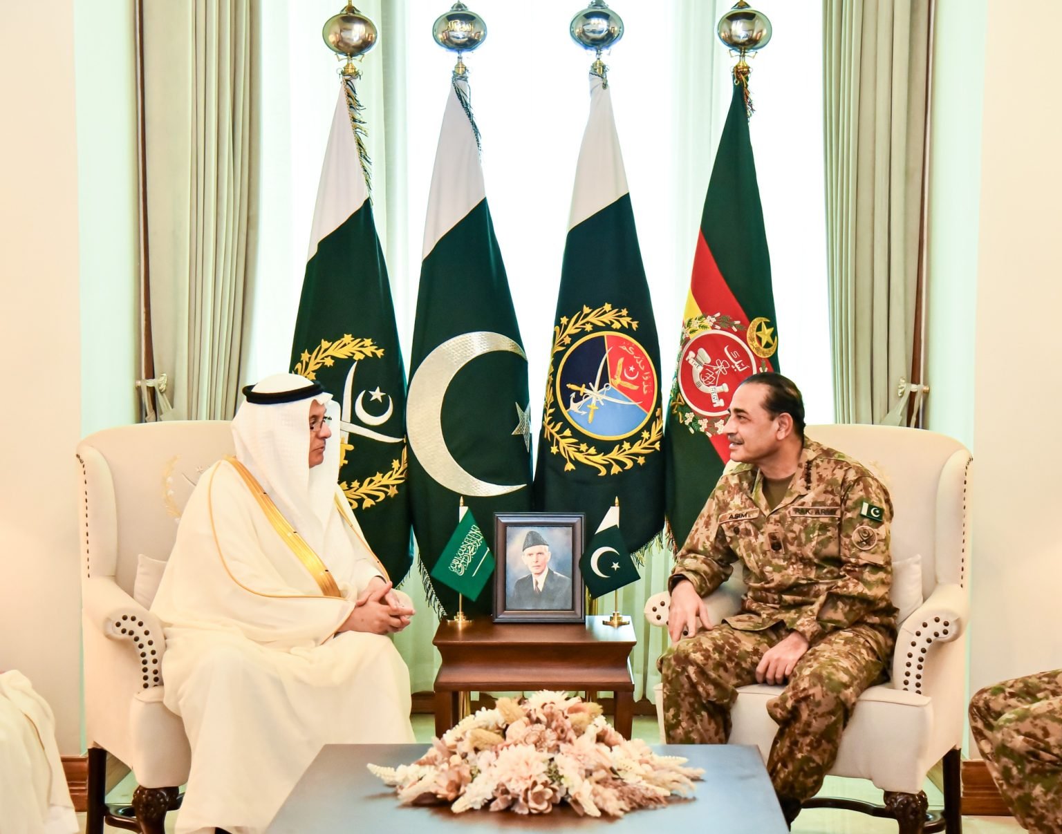 Asim Munir, saudi minister Abdul mohsen