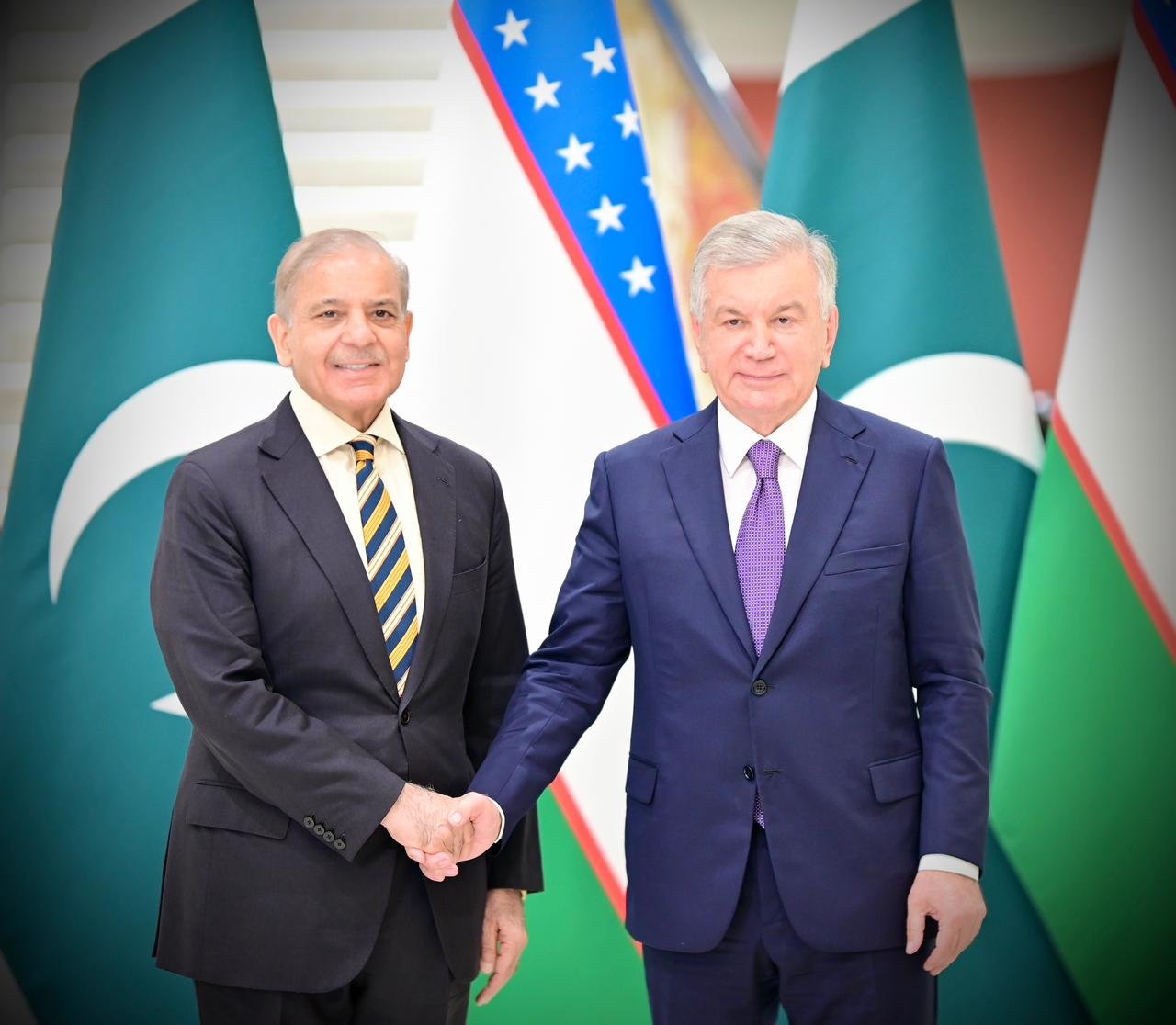 Shehbaz Sharif, Shavkat Mirziyoyev