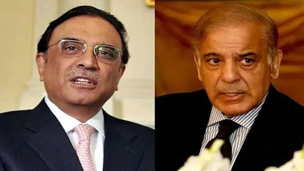 Asif Ali Zardari and Shehbaz Sharif