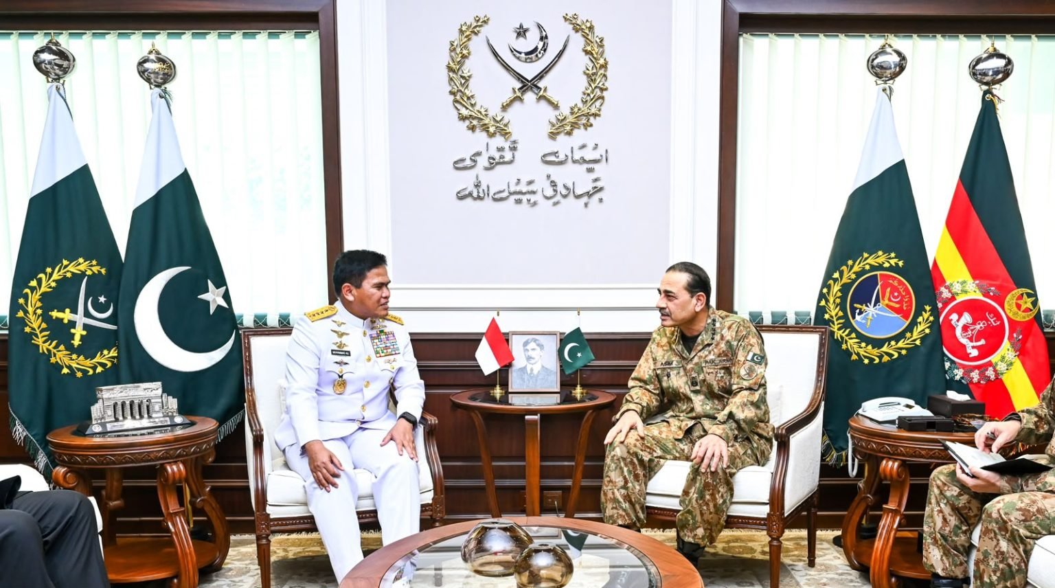 Indonesian Naval Chief ،Syed Asim Munir