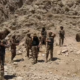 Security forces in Mastung