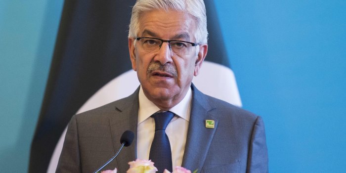 Defence Minister Khawaja Asif