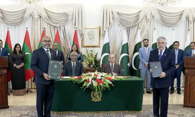 Pakistan, Maldives sign 20 MoUs