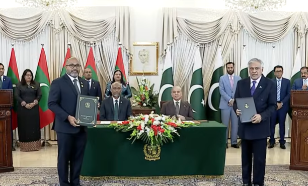 Pakistan, Maldives sign 20 MoUs