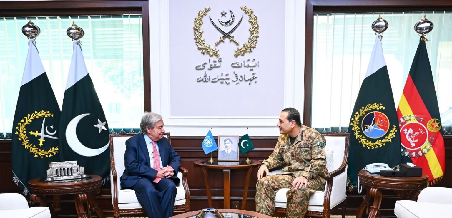 UN Secretary General Field Marshal Syed Asim Munir