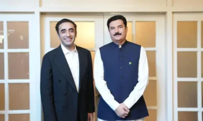 Faisal Karim Kundi and Bilawal Bhutto