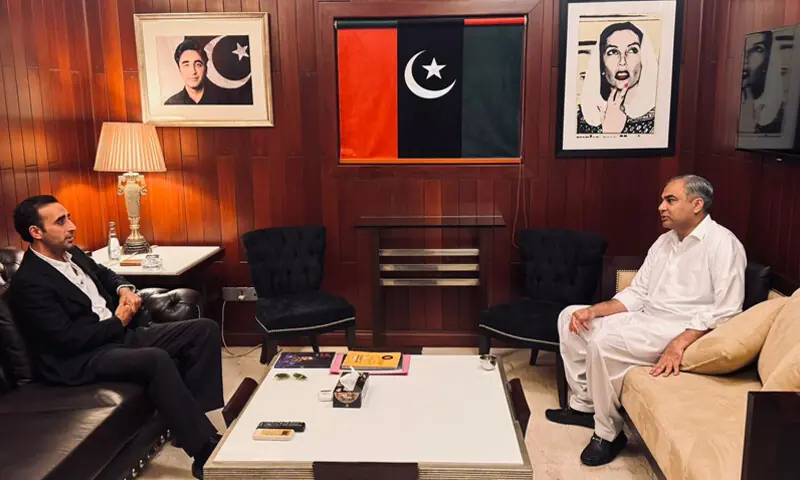 Mohsin Naqvi met Bilawal Bhutto