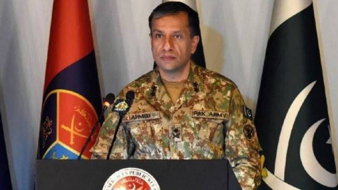 DG ISPR Lieutenant General Ahmed Sharif Chaudhry
