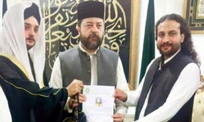 Syed Awais Ali Naqvi nominated as Senior President Pakistan National Peace Committee
