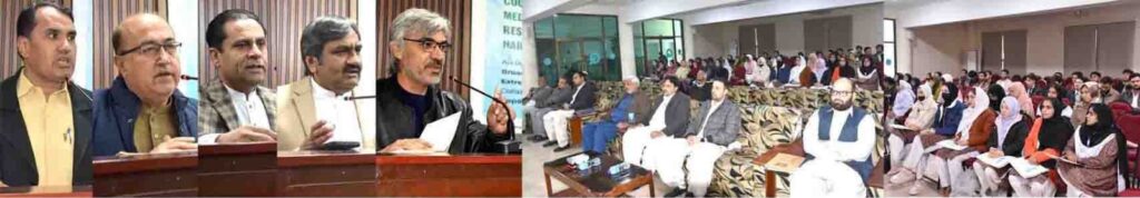 Project Director Shahid Imran Ranjha presenting shield in CVE Project