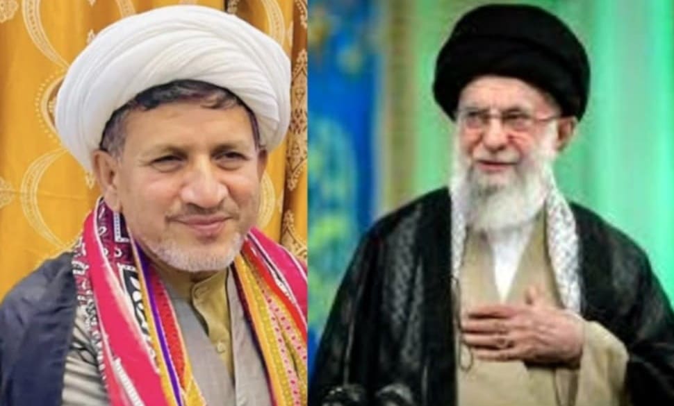 Syed Ali Khamenei and Allama Ayaz Ali Qumi