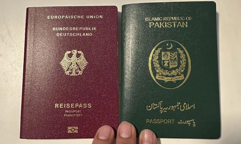 pakistan-and-german-passports