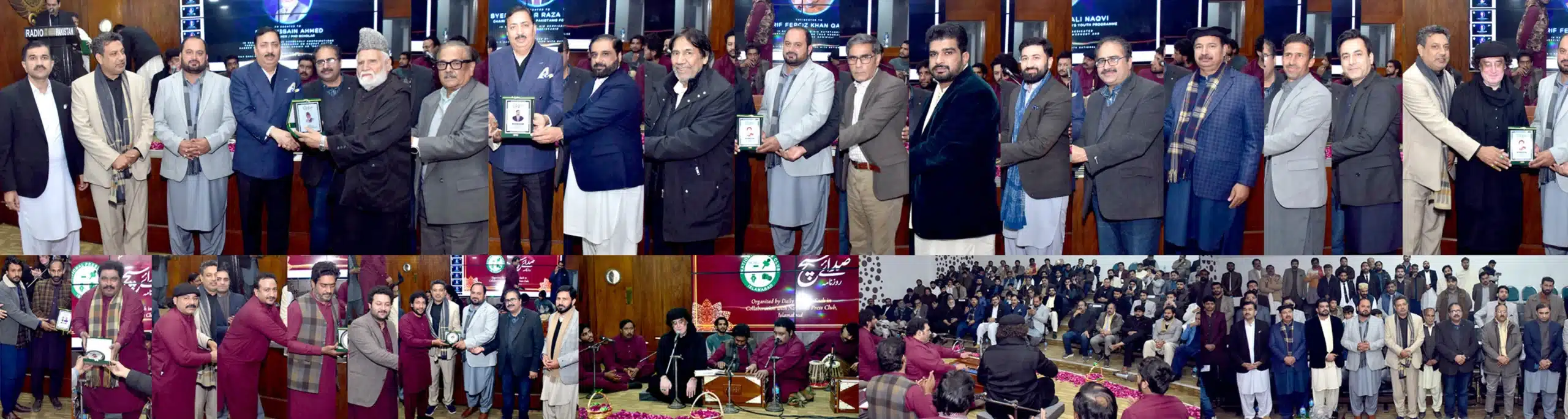 Sham e Qalandar Organized dy Daily Sada-e-Sach in collaboration with National Press Club