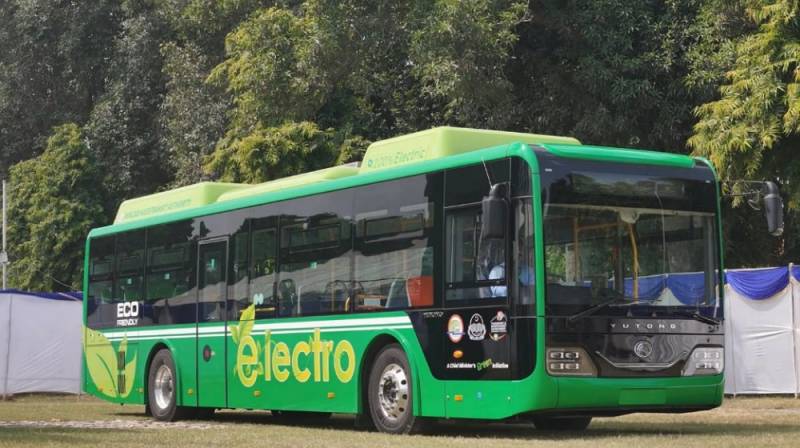 electric-bus-service-launched-gujar khan