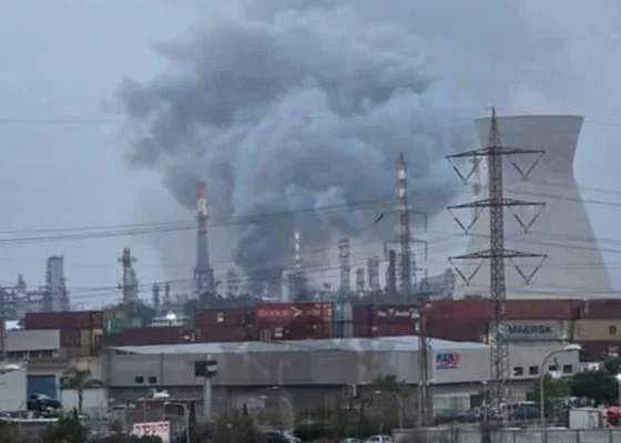 Iran attacks Haifa Port