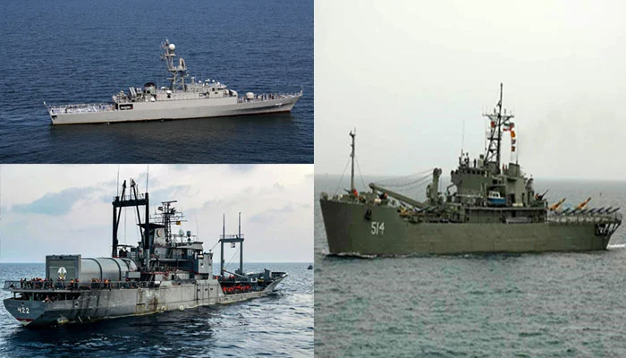 Iran naval ships