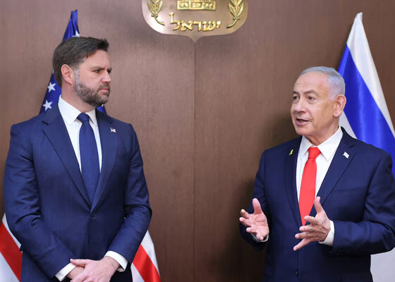 JD Vance and Netan yahu