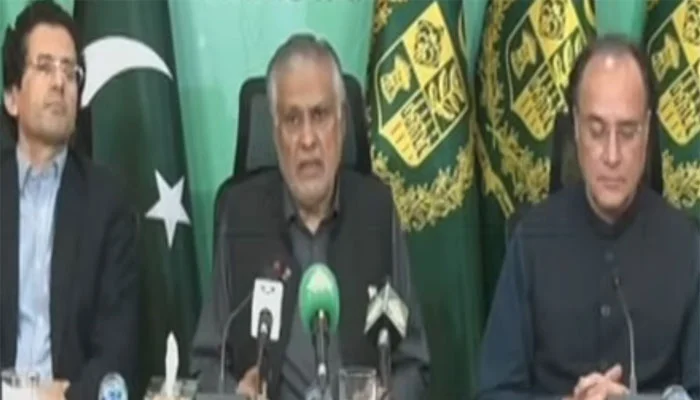 pakistani Minister petroleum and ishaq dar