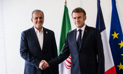 French president Iranian president