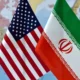 Iran US Flag