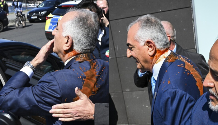 Iran’s former shah in Berlin