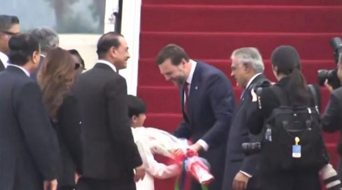 JD Vance reached pakistan