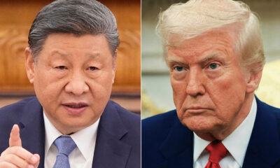 trump and Xi Jinping.