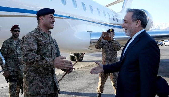 CDF Asim munir reached iran