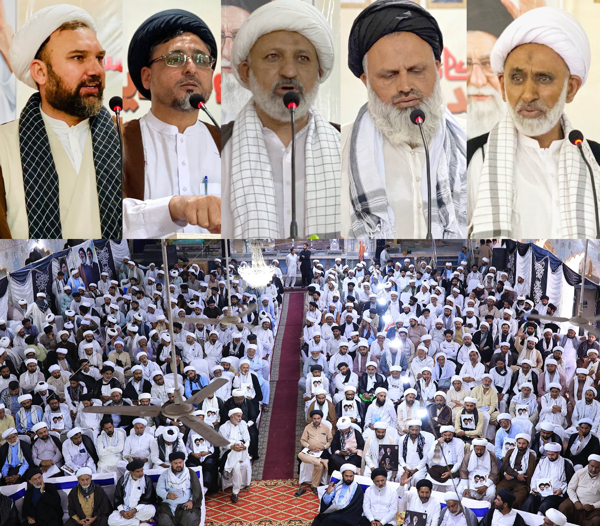 Honoring Martyrs and Renewing the Pledge Conference, paying tribute to martyr Seyyed Ali Khamenei, condemning aggression against Iran and Lebanon