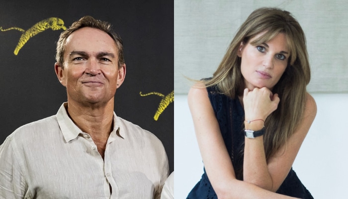 Jemima Goldsmith and Cameron