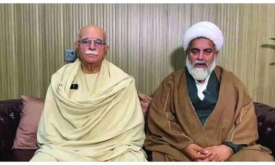 Mahmood Achakzai and Raja Nasir Abbas