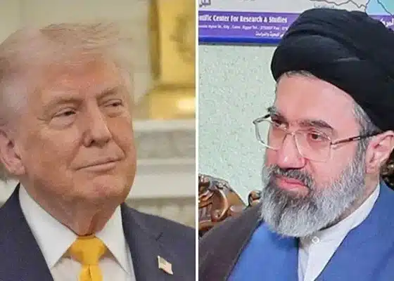 Donald Trump & Mujtaba Khamenei