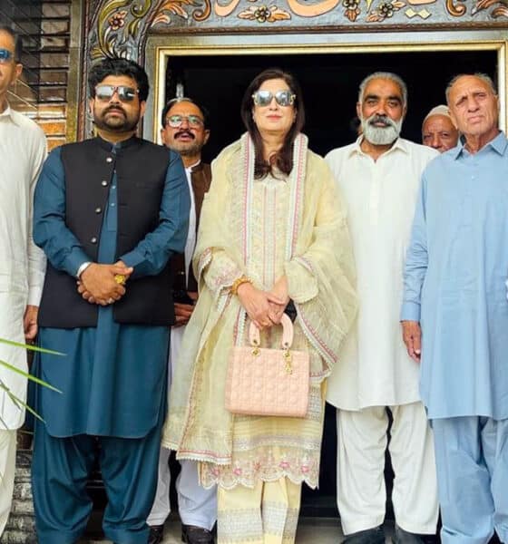 PPP Leader Syeda Shela Raza and Khalid Nawaz Bobi Visited Sadaat House