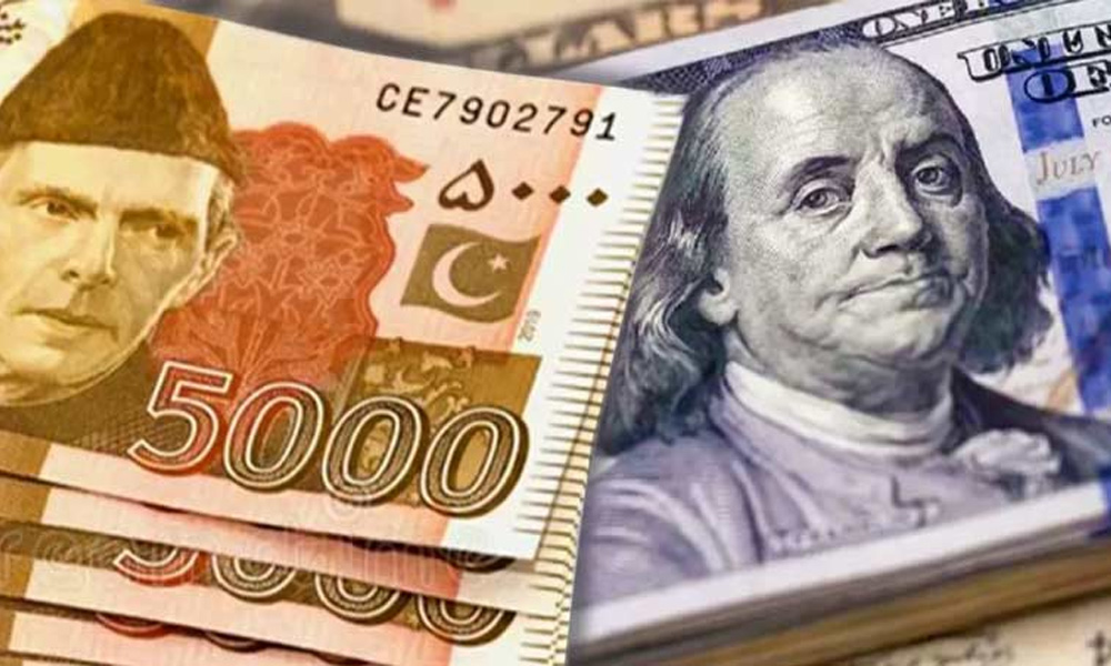 Pakistani Rupee showed improvement against US Dollar