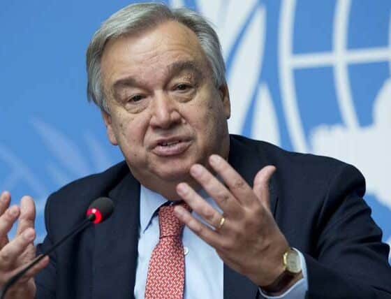 UN Secretary General António Guterres
