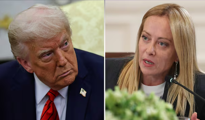 trump-italy pm