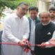 Ijaz Gillani and Imtiaz Hussain Rizvi inaugurating school in bhara kahu