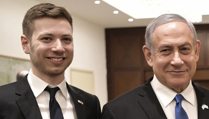 netanyahu and his son