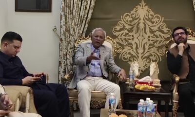 Governor Sindh Nehal Hashmi Visited Syed Kausar Kazmi