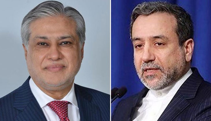Ishaq Dar, Iranian FM